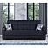 Armada X Denim Dark Blue 311 Sofa Bed by Casamode