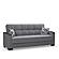 Armada X Gray Fabric 313 Sofa Bed by Casamode