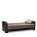 Armada X Brown Fabric/PU 314 Sofa Bed by Casamode