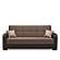 Armada X Brown Fabric/PU 314 Sofa Bed by Casamode