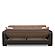Armada X Brown Fabric/PU 314 Sofa Bed by Casamode