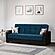 Armada X Emerald Blue/Black 317 Sofa Bed by Casamode