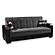 Armada X Dark Gray/Black 318 Sofa Bed by Casamode