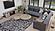 Armada X Gray/Black 305 Corner Sectional Sofa Sleeper by Casamode