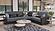 Armada X Gray/Black 305 Corner Sectional Sofa Sleeper by Casamode