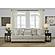 Asanti Fog Fabric Sofa by Ashley Furniture