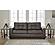 Barlin Mills Faux Leather Sofa - Umber by Ashley Furniture