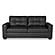 Barlin Mills Faux Leather Sofa - Carbon by Ashley Furniture