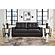 Barlin Mills Faux Leather Sofa - Carbon by Ashley Furniture