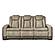 Next-Gen DuraPella Performance Fabric Dual Power Reclining Sofa - Two-Tone Sand by Ashley Furniture