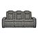 Next-Gen DuraPella Performance Fabric Dual Power Reclining Sofa - Two-Tone Slat by Ashley Furniture