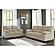 Simplejoy Fabric Sofa - Sand by Ashley Furniture