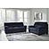 Simplejoy Fabric Sofa - Navy Blue by Ashley Furniture