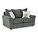 Stairatt Loveseat - Gravel by Ashley Furniture