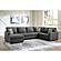 Edenfield Charcoal Right Arm Facing 3-Piece Sectional w/Left Chaise by Ashley Furniture