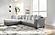 Clairette - Alloy 2 Piece Sectional Sofa w/LAF Chaise by Ashley Furniture