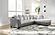 Clairette - Alloy 2 Piece Sectional Sofa w/RAF Chaise by Ashley Furniture