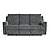 Barnsana Gravel Power Reclining Sofa by Ashley Furniture