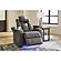 Fyne-Dyme Dual Power Recliner - Shadow by Ashley Furniture