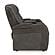 Fyne-Dyme Dual Power Reclining Loveseat w/Audio Console - Shadow by Ashley Furniture