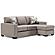 Greaves Sofa Chaise - Stone by Ashley Furniture