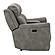 Next-Gen DuraPella Performance Fabric Dual Power Reclining Loveseat w/Console - Slate by Ashley Furniture