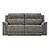 Next-Gen DuraPella Performance Fabric Dual Power Reclining Sofa - Slate by Ashley Furniture