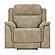 Next-Gen DuraPella Performance Fabric Dual Power Recliner - Sand by Ashley Furniture