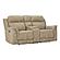 Next-Gen DuraPella Performance Fabric Dual Power Reclining Loveseat w/Console - Sand by Ashley Furniture