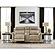 Next-Gen DuraPella Performance Fabric Dual Power Reclining Loveseat w/Console - Sand by Ashley Furniture