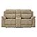 Next-Gen DuraPella Performance Fabric Dual Power Reclining Loveseat w/Console - Sand by Ashley Furniture