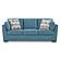 Keerwick Upholstery Sofa - Teal by Ashley Furniture