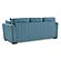 Keerwick Queen Sofa Sleeper - Teal by Ashley Furniture