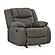 First Base Manual Recliner - Gunmetal by Ashley Furniture