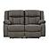 First Base Manual Reclining Loveseat - Gunmetal by Ashley Furniture