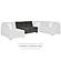 Ballinasloe Smoke 3-Piece Sectional w/Chaise by Ashley Furniture