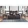 HyllMont Dual Power Reclining Console Loveseat w/Power Adjustable Headrest - Gray by Ashley Furniture