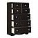 Mirlotown Five Drawer Chest - Black by Ashley Furniture