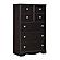 Mirlotown Five Drawer Chest - Black by Ashley Furniture