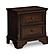 Brookbauer Dark Cherry - King Sleigh Bedroom Set by Ashley Furniture
