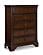 Brookbauer Dark Cherry - King Sleigh Bedroom Set by Ashley Furniture
