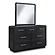 Rowanbeck - Black Bedroom Set by Ashley Furniture