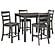 Bridson Counter Height Dining Table & 4 Bar Stools Set- Gray by Ashley Furniture
