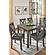 Caitbrook Gray Rectangular Dining Table & 6 Dining Chairs Set by Ashley Furniture