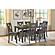 Caitbrook Gray Rectangular Dining Table & 6 Dining Chairs Set by Ashley Furniture