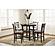 Langwest Brown Counter Height Dining Table & 4 Barstools by Ashley Furniture