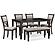 Langwest Cherry Dining Table & 4 Dining Chairs, Bench Set by Ashley Furniture