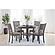 Wrenning Gray Dining Table & 4 Dining Chairs by Ashley Furniture