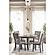 Wrenning Gray Dining Table & 4 Dining Chairs by Ashley Furniture