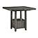 Hallanden Gray Rectangular Dining Counter Extension Table by Ashley Furniture
